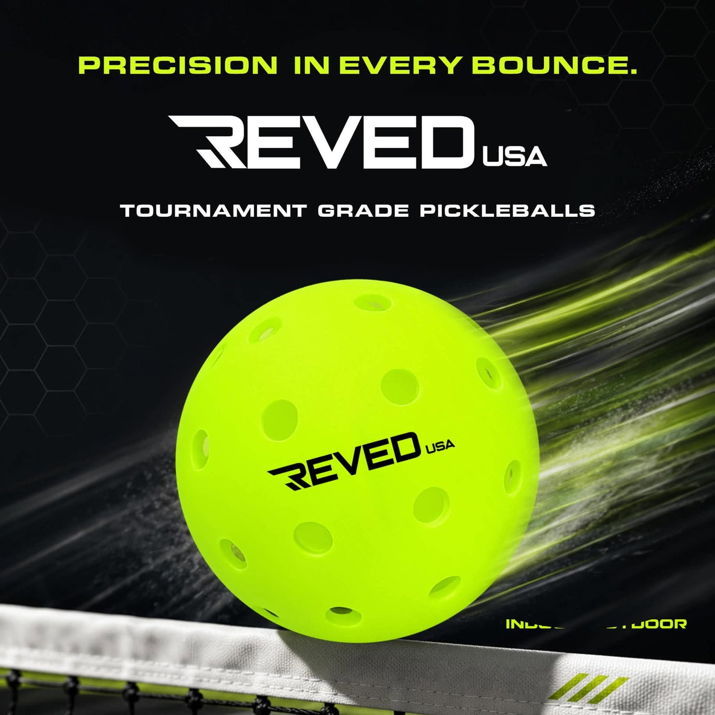 REVED Tournament Grade Pickleballs